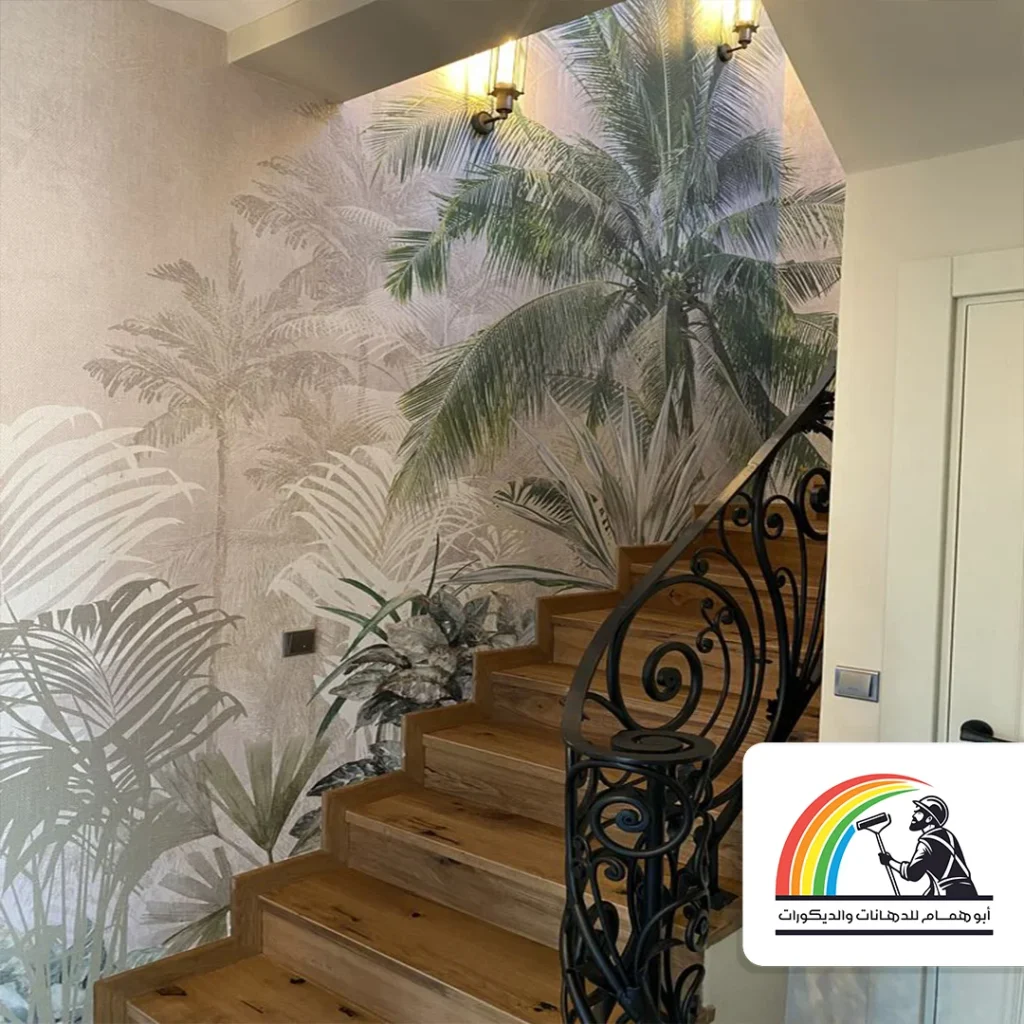 اشكال ورق جدران