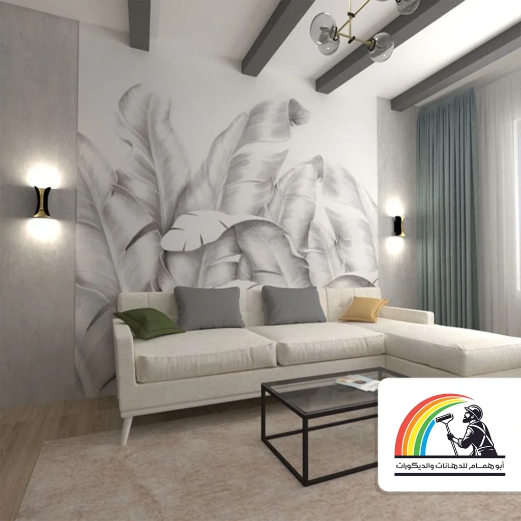 اشكال ورق جدران بمكة