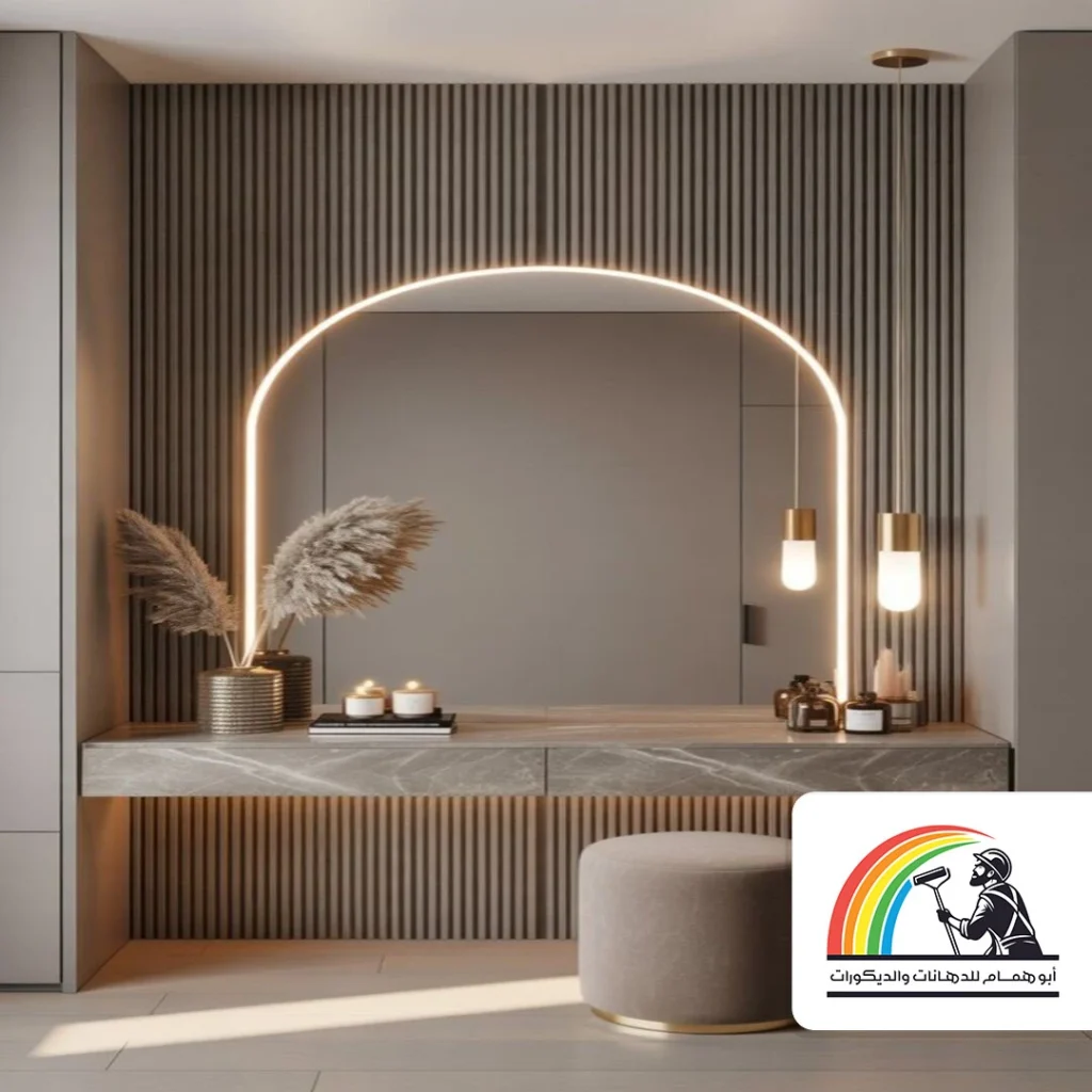 مرايا جدارية فخمة مكة