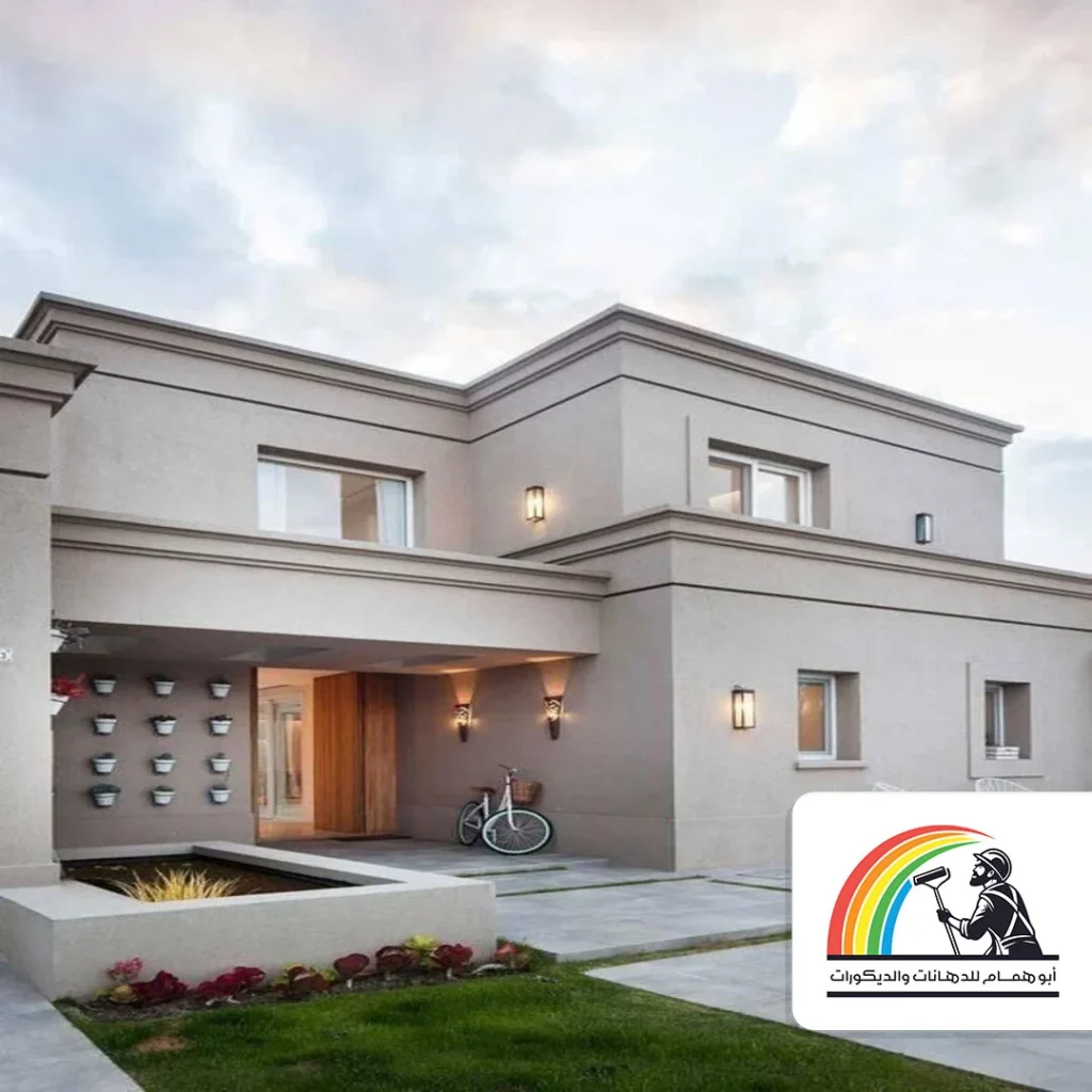 دهان واجهة فلل مكة