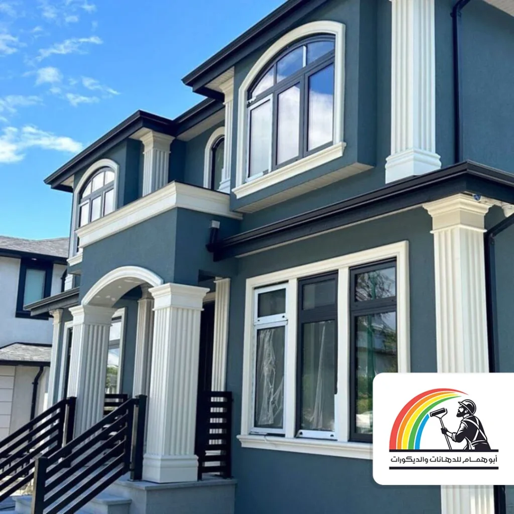 تجديد واجهة عمارة قديمة في مكه